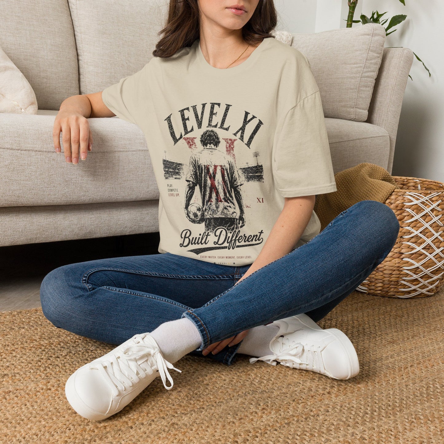 LEVEL XI Built Different Tee