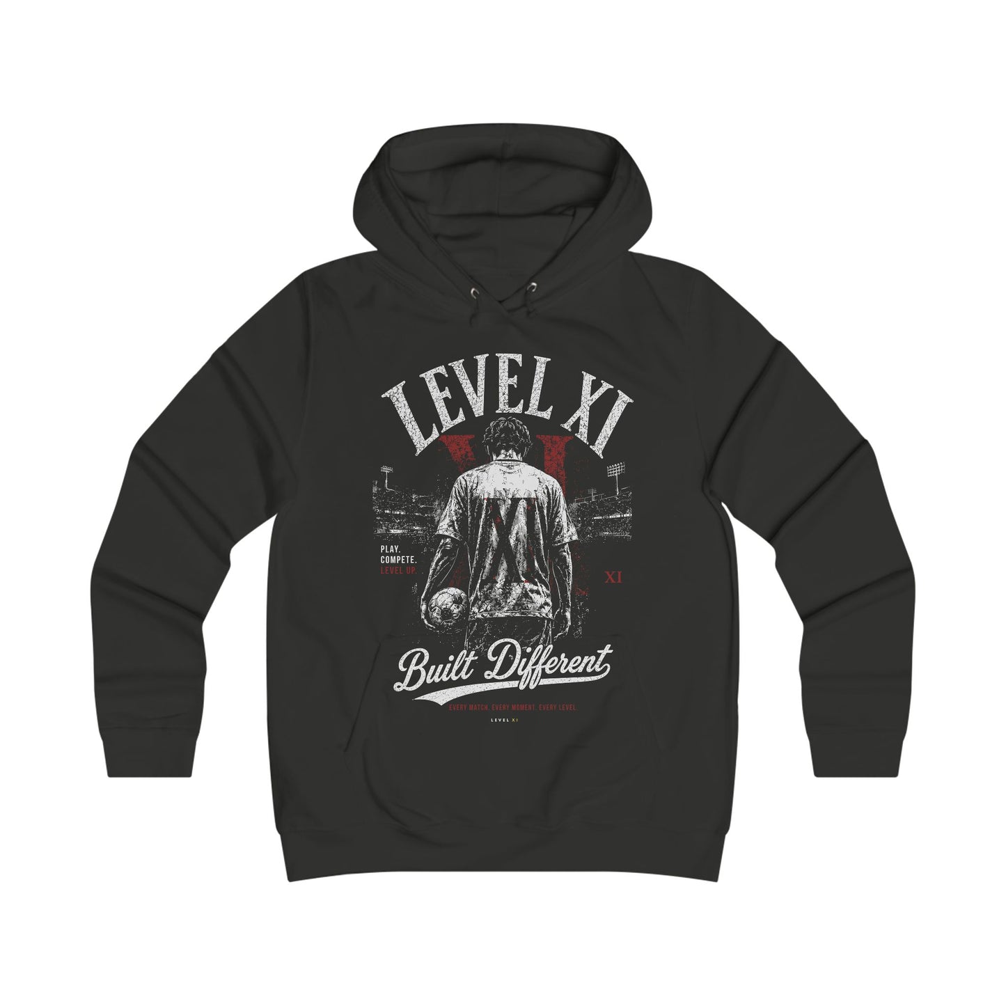Level XI Built Different Varsity Hoodie