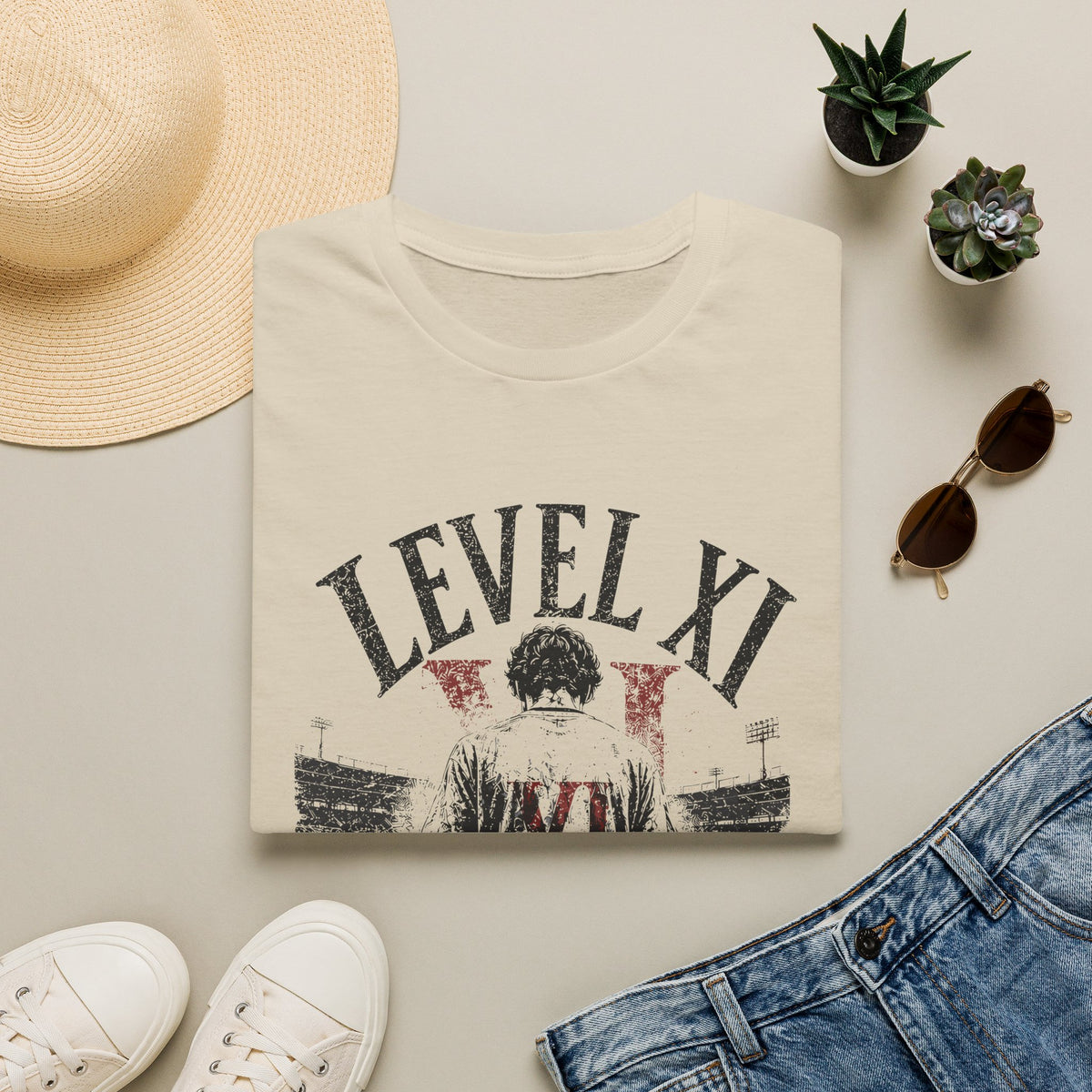 LEVEL XI Built Different Tee