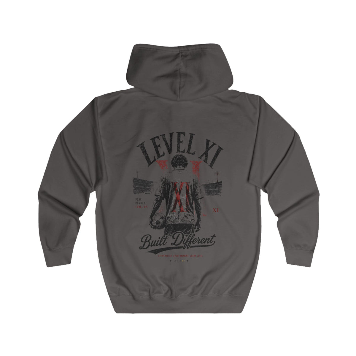 Level XI Built Different Zip Hoodie