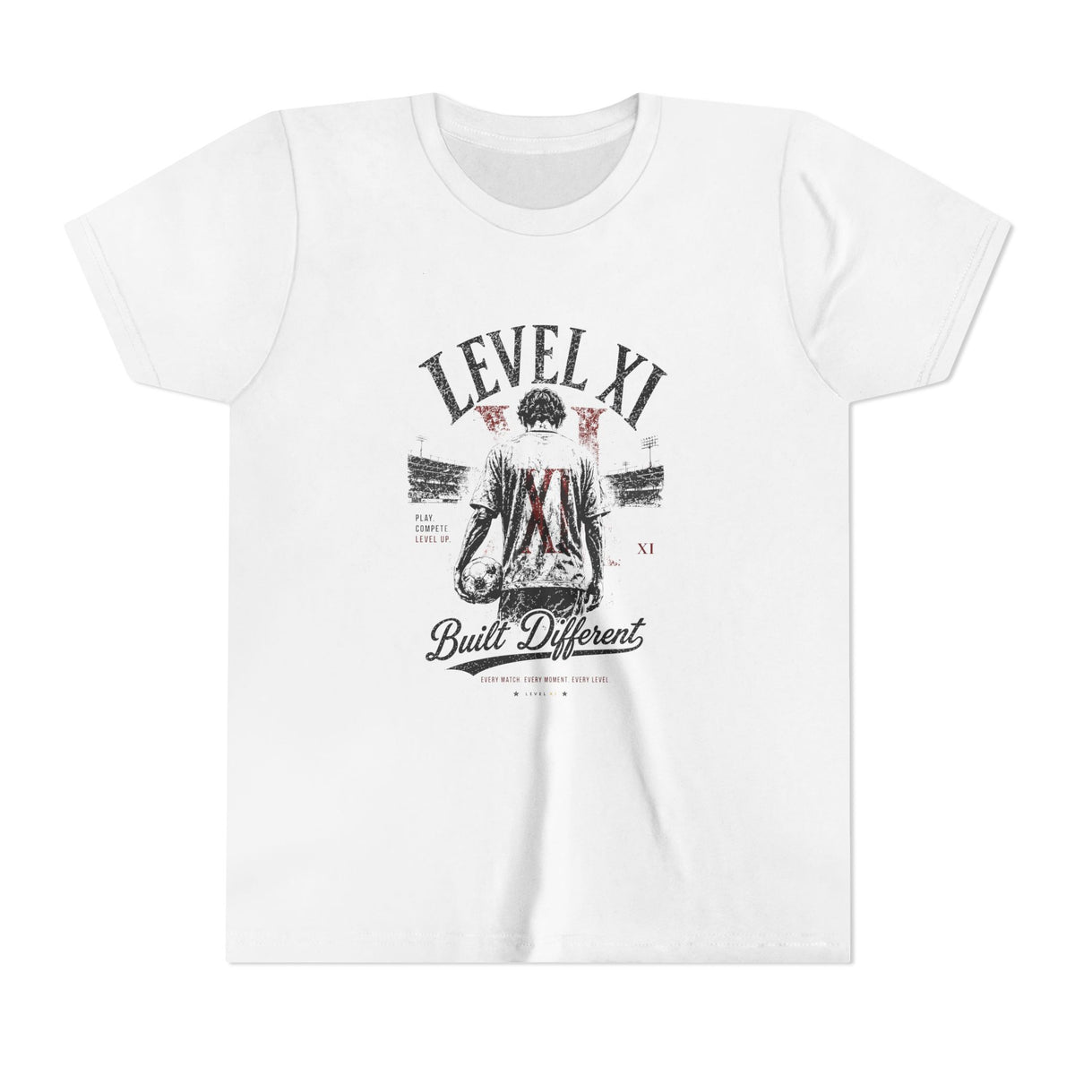 Level XI Built Different Kids Tee