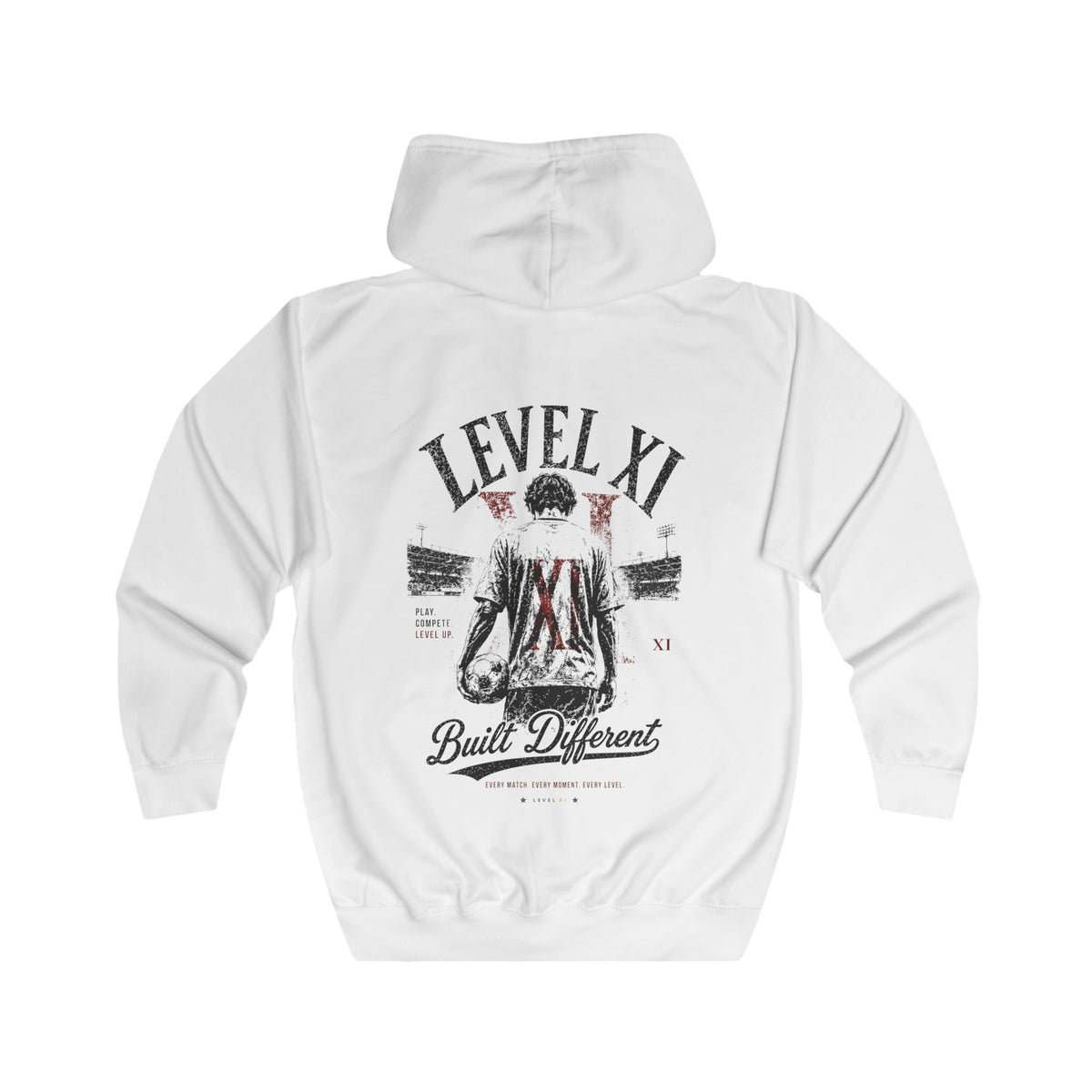 Level XI Built Different Zip Hoodie
