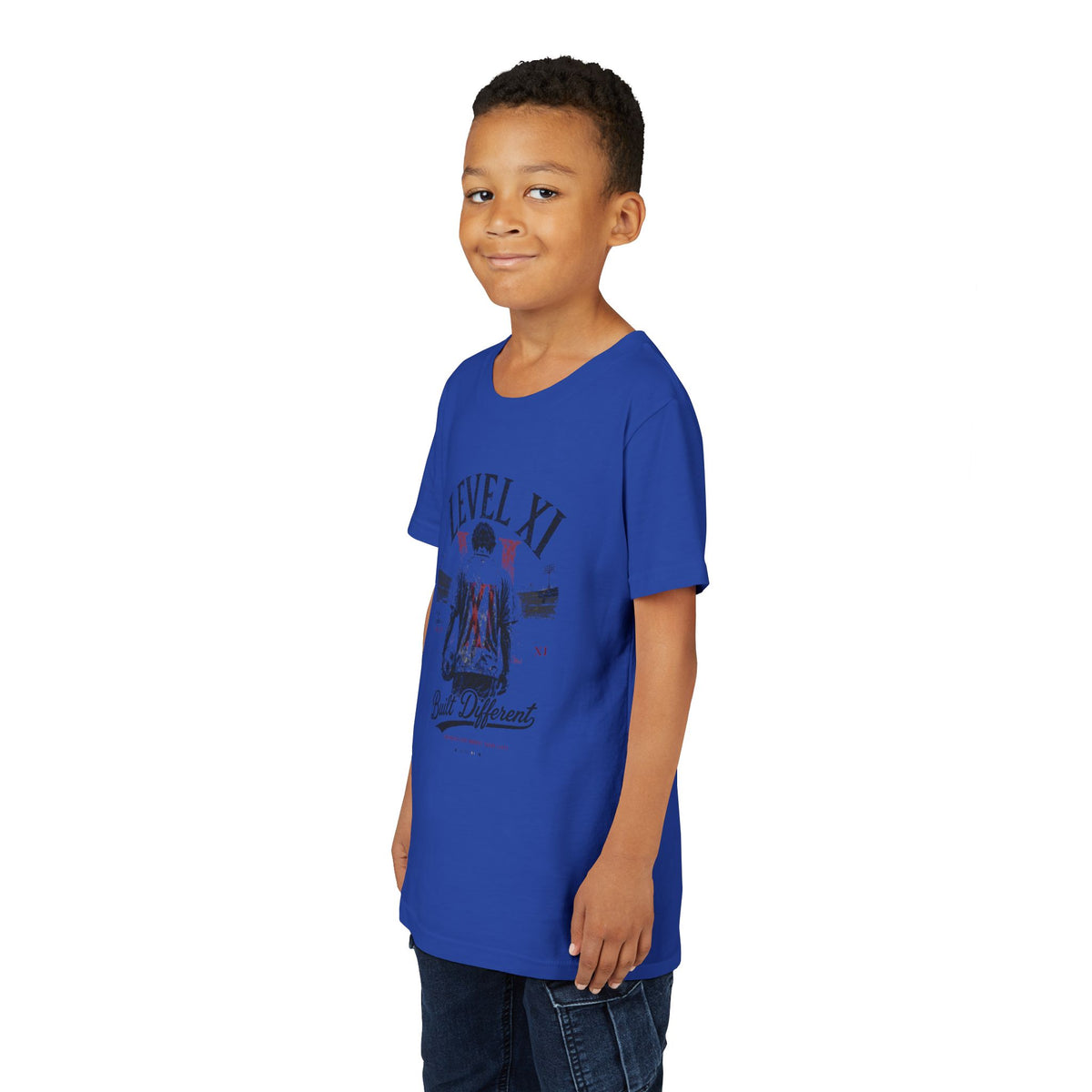 Level XI Built Different Kids Tee
