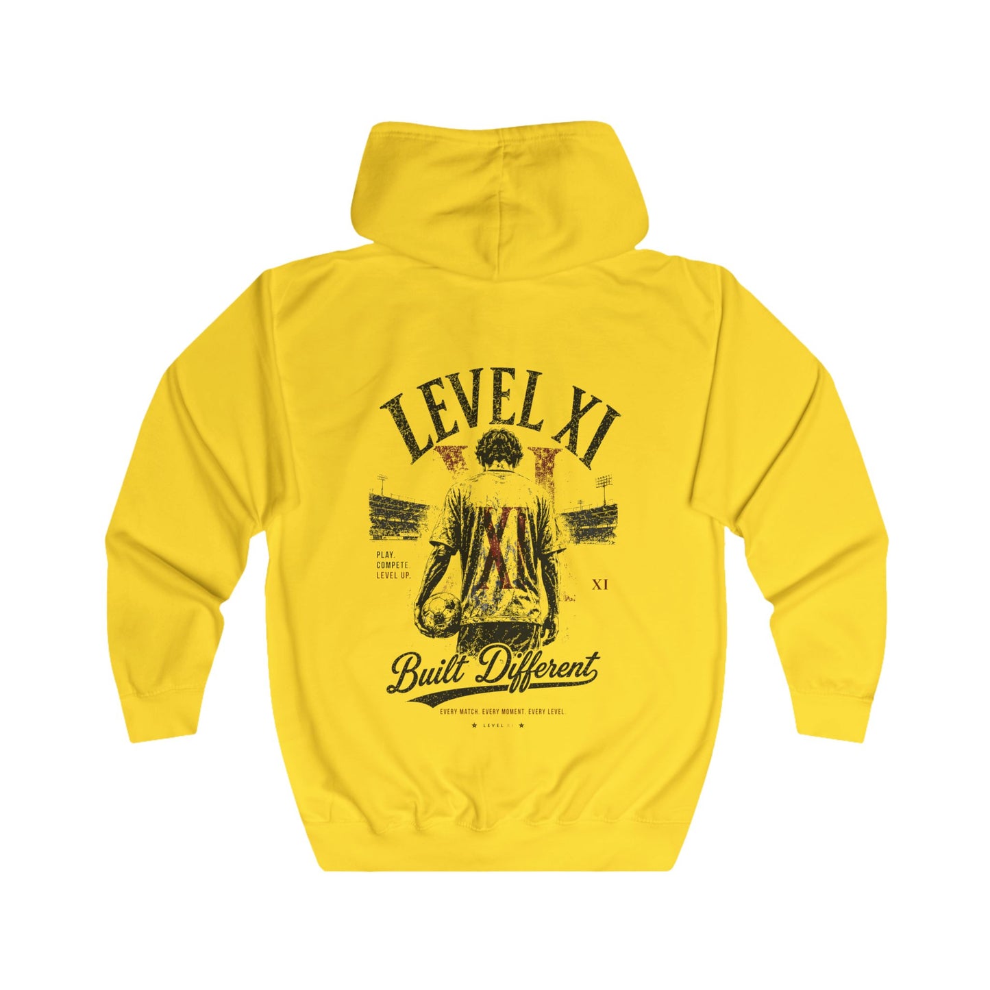 Level XI Built Different Zip Hoodie