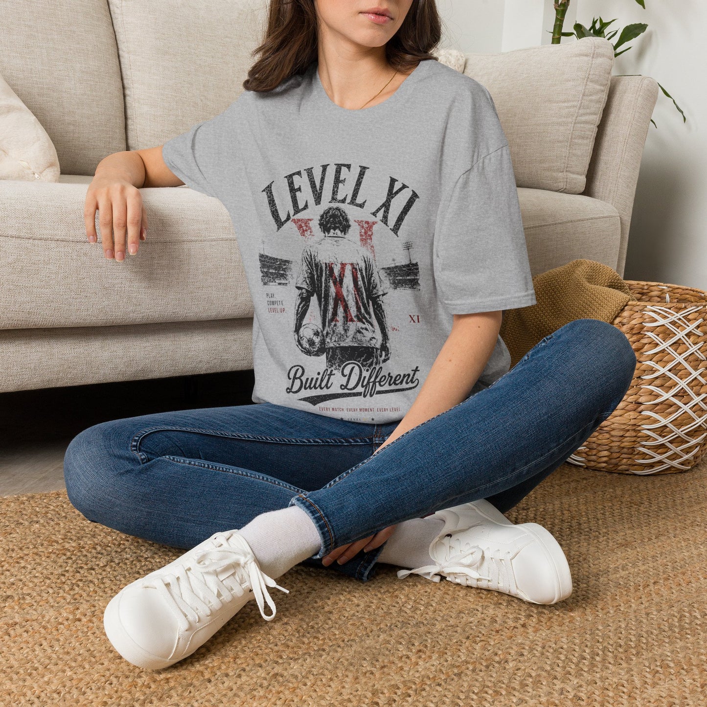 LEVEL XI Built Different Tee