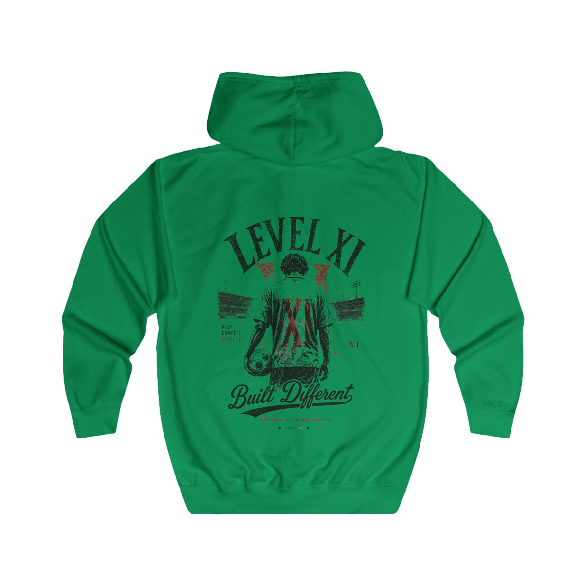Level XI Built Different Zip Hoodie