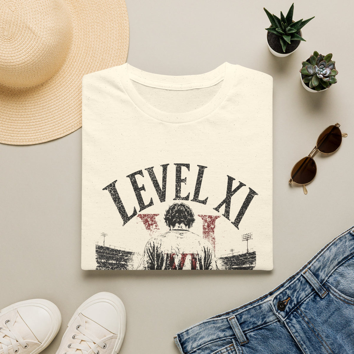 LEVEL XI Built Different Tee