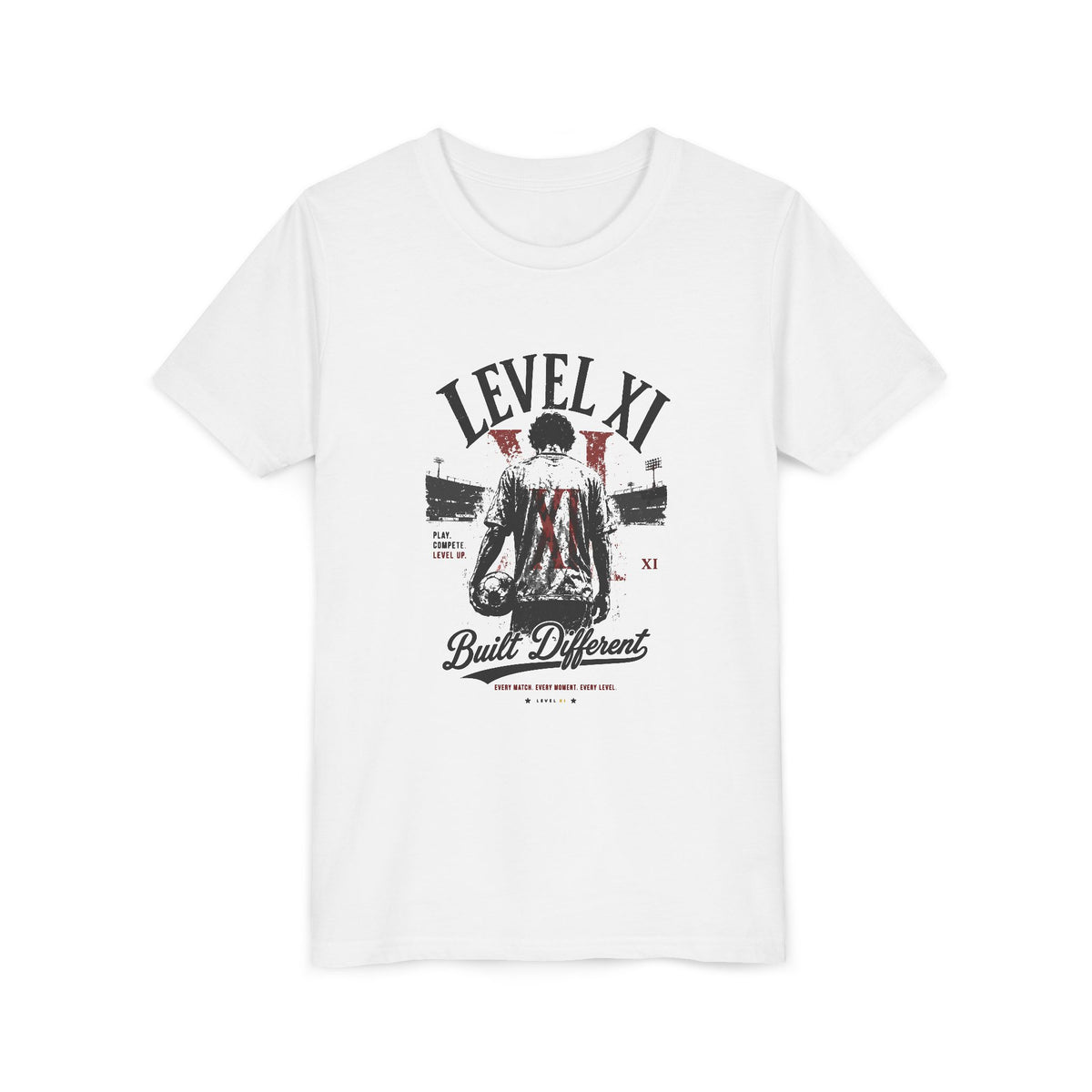 Level XI Built Different Kids Tee
